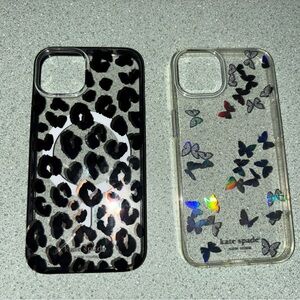 Kate Spade iPhone 13/14 phone case bundle